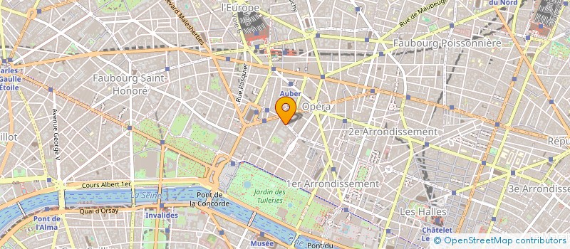 localisation de l'entreprise SYND CADRE AGENT DE MAITRISE DU CFF à PARIS