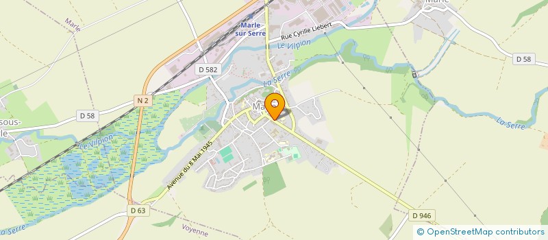 localisation de l'entreprise SYND CANTONAL EXPL AGRICOLES à MARLE