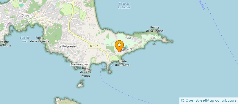 localisation de l'entreprise SYND CAP DE L'ESTEREL à HYERES