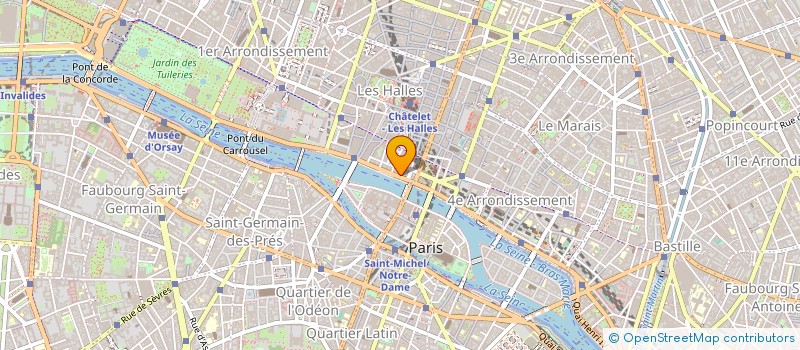 localisation de l'entreprise SYND CDTS OFFICIERS DE POLICE NATIONALE à PARIS