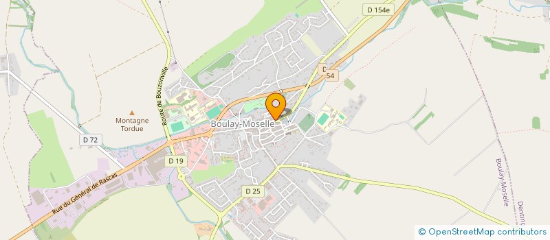 localisation de l'entreprise SYND CFDT CONSTRUCTION BOIS METZ MOSELLE à BOULAY-MOSELLE