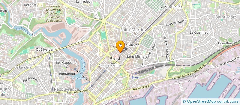 localisation de l'entreprise SYND CFTC DES AGENTS TERRITORIAUX à BREST