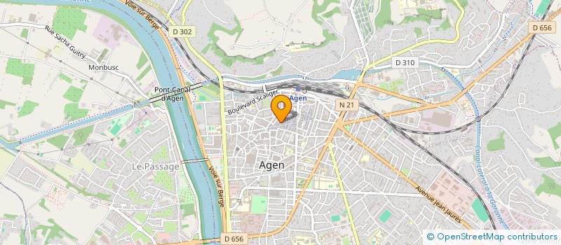 localisation de l'entreprise SYND CHAMBRE DES PHARMACIENS à AGEN