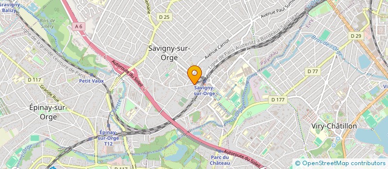 localisation de l'entreprise SYND CHIRURGIENS DENTIS à SAVIGNY-SUR-ORGE