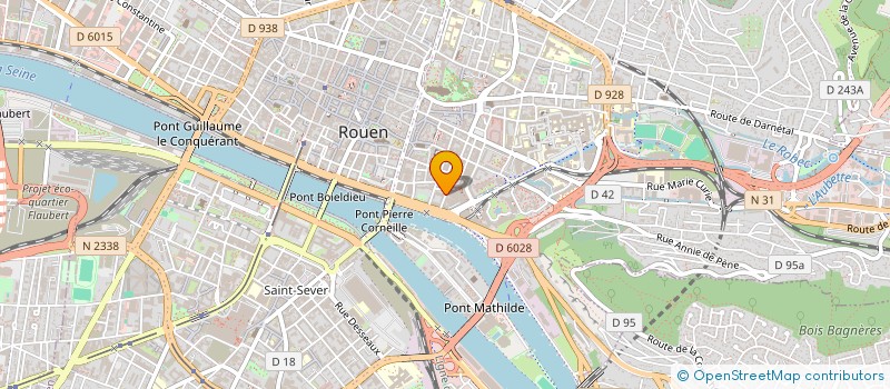 localisation de l'entreprise SYND CHIRURGIENS DENTISTES SEINE MARITIM à ROUEN