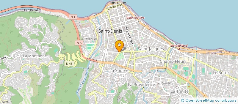 localisation de l'entreprise SYND CITE DES FLEURS à SAINT-DENIS