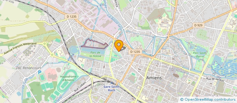 localisation de l'entreprise SYND CO PRO LE CLOS DES MARRONNIERS  AMIENS