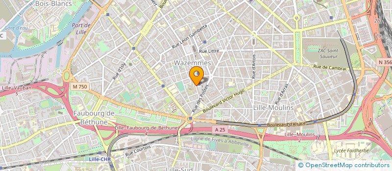 localisation de l'entreprise SYND CO PRO RES SAINT HONORE à LILLE