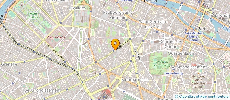 localisation de l'entreprise SYND CO PROP REP PAR MR MOREIL  ROGER  PARIS