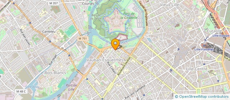 localisation de l'entreprise SYND CO PROP RES 9-11 AV CORDONNIER à LILLE