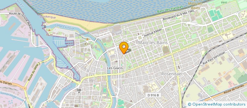 localisation de l'entreprise SYND CO PROP RES LES MARECHAUX à DUNKERQUE