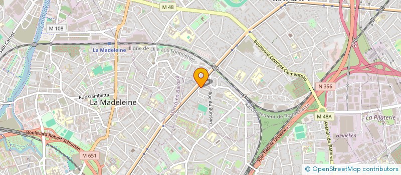 localisation de l'entreprise SYND CO PROP RES MARCEL SEMBAT à LILLE