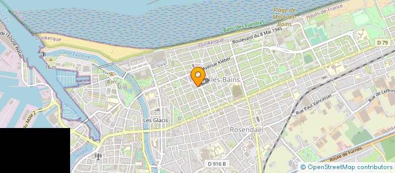 localisation de l'entreprise SYND CO PROP RES TURENNE à DUNKERQUE