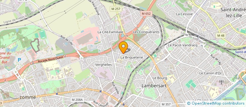 localisation de l'entreprise SYND CO PROP RES VILLAGE EN FLANDRE à LAMBERSART