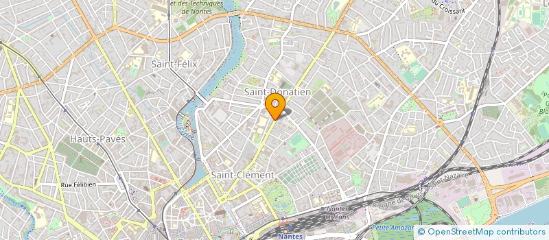 localisation de l'entreprise SYND CO PROPRIET RESIDENCE LES CASTALIES à NANTES
