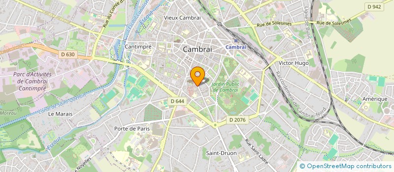 localisation de l'entreprise SYND CO-PROPRIETAIRES RES SAINT GEORGES  CAMBRAI