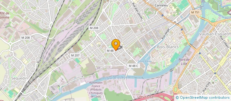 localisation de l'entreprise SYND CO PROPRIETE DU 16 RUE LEO LAGRANGE à LILLE