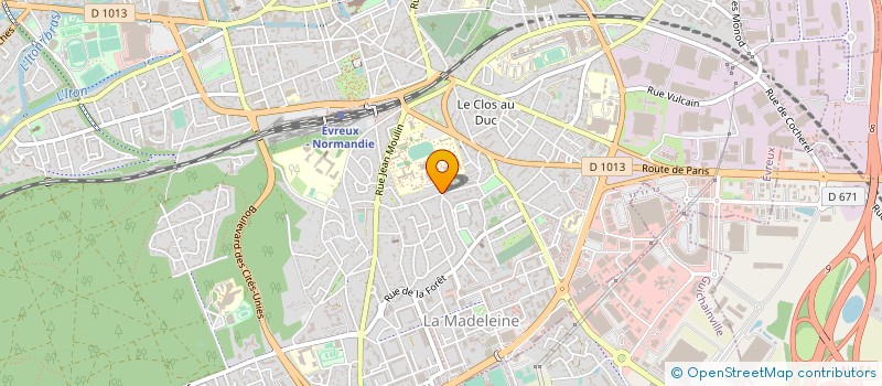 localisation de l'entreprise SYND CO-PROPRIETE RES BOTTOLIER N 124  EVREUX