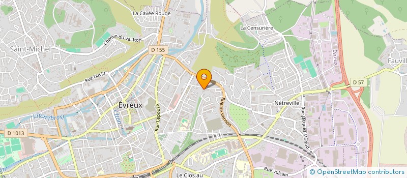 localisation de l'entreprise SYND CO-PROPRIETE RUE MAILLOT N116  EVREUX