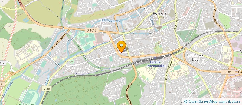 localisation de l'entreprise SYND CO-PROPRIETE TOUR ST GERMAIN N 123  EVREUX