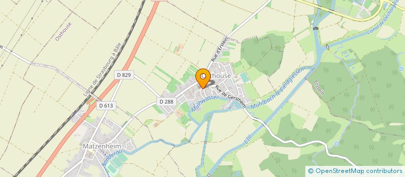localisation de l'entreprise SYND COM FORESTIERES DE CENTRE-ALSACE à WESTHOUSE