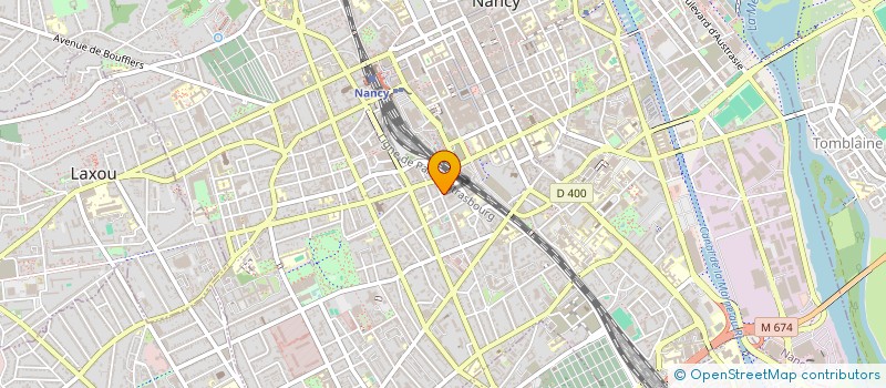 localisation de l'entreprise SYND COMMISS OPERAT TRANSPORT LORRAINE  NANCY