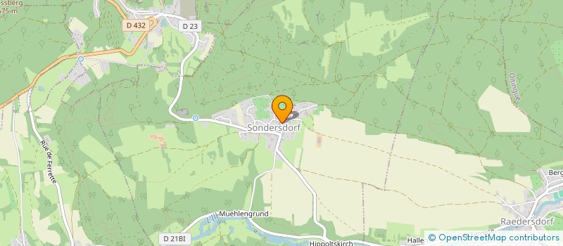 localisation de l'entreprise SYND COMMUNES FORESTIERES HAUT-SUNDGAU à SONDERSDORF