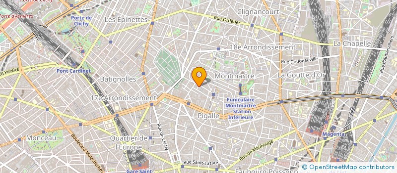 localisation de l'entreprise SYND COP 10 RUE ARISTIDE BRUANT 75018 PARIS  PARIS