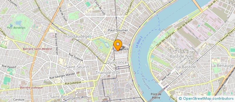 localisation de l'entreprise SYND COP 11 RUE VAUBAN  BORDEAUX