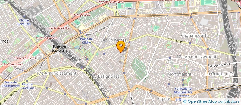 localisation de l'entreprise SYND COP 155 155 BIS RUE LEGENDRE 75017 PARIS  PARIS