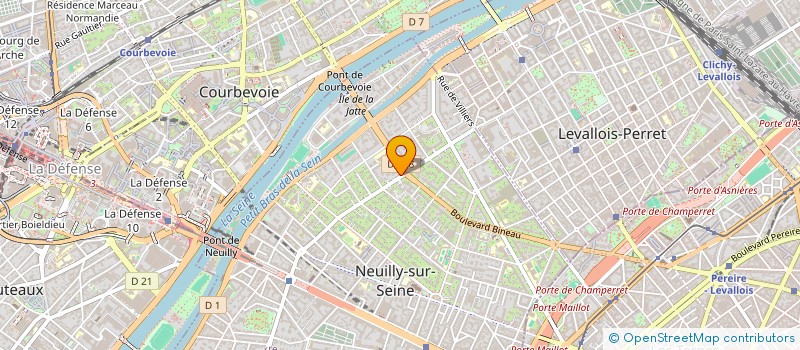 localisation de l'entreprise SYND COP 159 BD BINEAU 39 BD DU CHATEAU à NEUILLY-SUR-SEINE