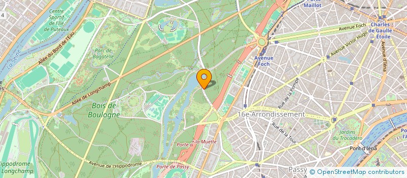 localisation de l'entreprise SYND COP 16 RUE DE LUBECK 75016 PARIS  PARIS