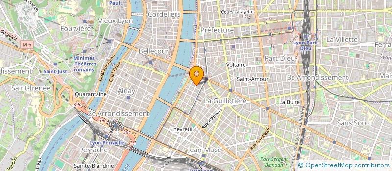 localisation de l'entreprise SYND COP 18 RUE PASTEUR  LYON