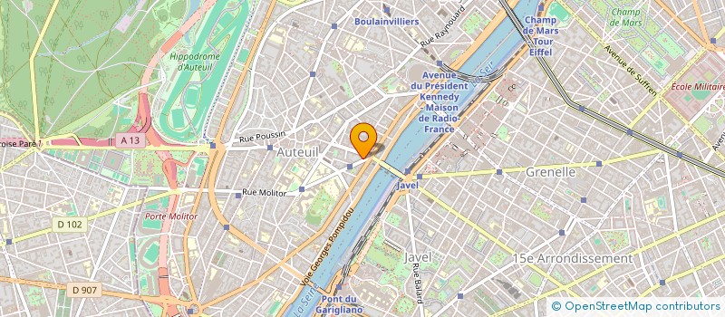 localisation de l'entreprise SYND COP 2 RUE MIRABEAU 75016 PARIS  PARIS