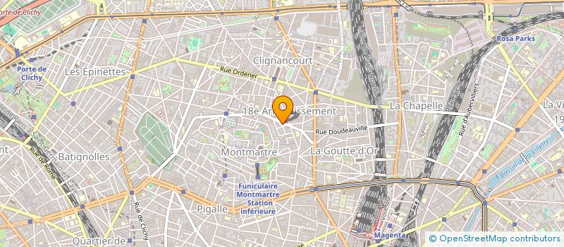localisation de l'entreprise SYND COP 29 RUE CUSTINE 75018 PARIS  PARIS