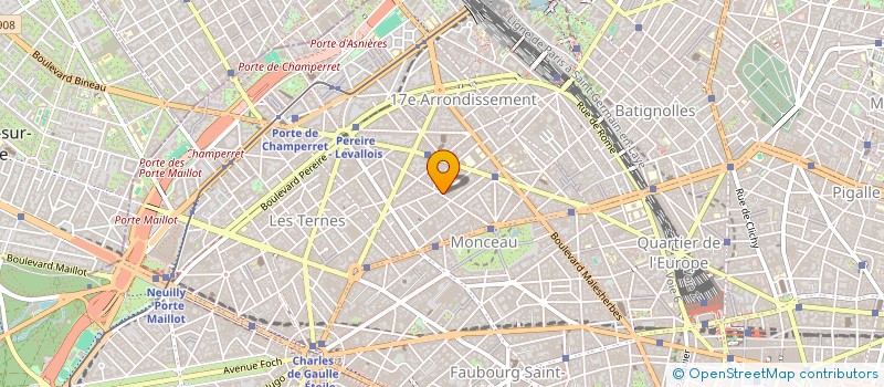 localisation de l'entreprise SYND COP 46 RUE DE PRONY 75017 PARIS  PARIS