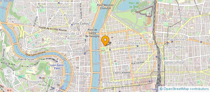 localisation de l'entreprise SYND COP 46 RUE MALESHERBES  LYON