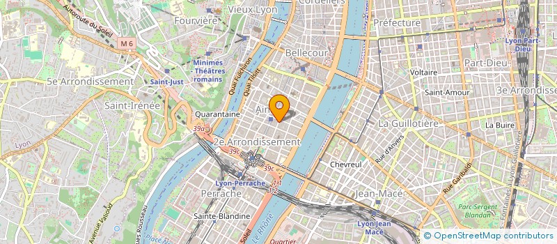 localisation de l'entreprise SYND COP 52 RUE AUGUSTE COMTE  LYON