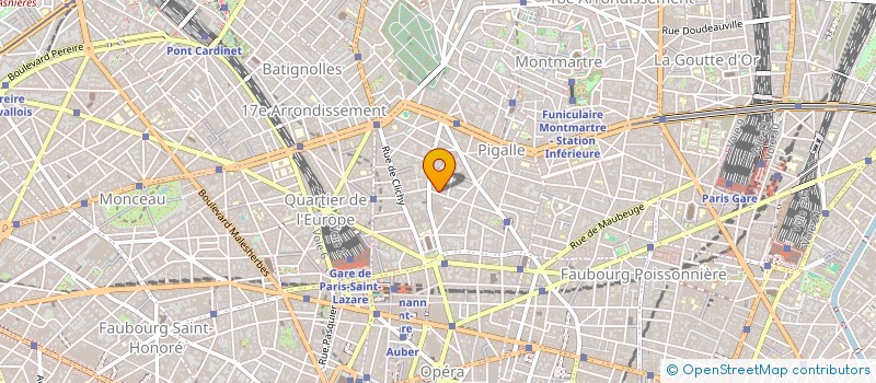 localisation de l'entreprise SYND COP 52 RUE LA BRUYERE  PARIS