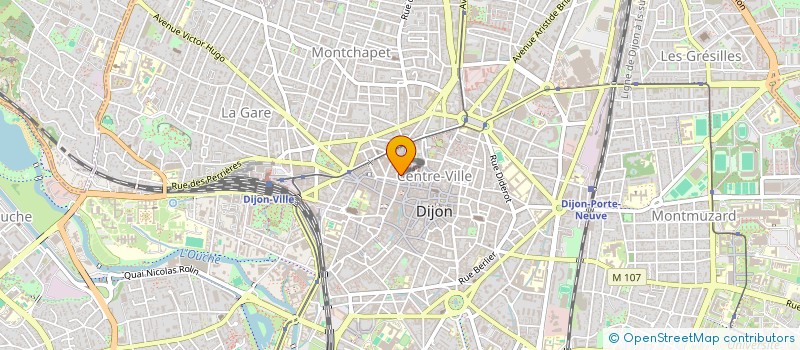 localisation de l'entreprise SYND COP 62 R DES GODRANS  DIJON