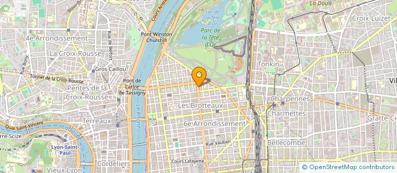 localisation de l'entreprise SYND COP 9 RUE GARIBALDI  LYON