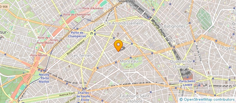 localisation de l'entreprise SYND COP AFUL MEDERIC 29 BIS 31 RUE MEDERIC 75017 PARIS  PARIS