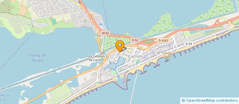 localisation de l'entreprise SYND COP CARNON 1  MAUGUIO