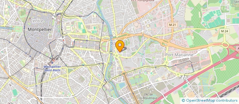 localisation de l'entreprise SYND COP COSTEBELLE à MONTPELLIER