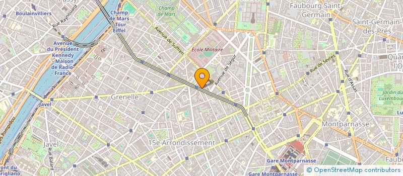 localisation de l'entreprise SYND COP DU 15 BL GARIBALDI  PARIS