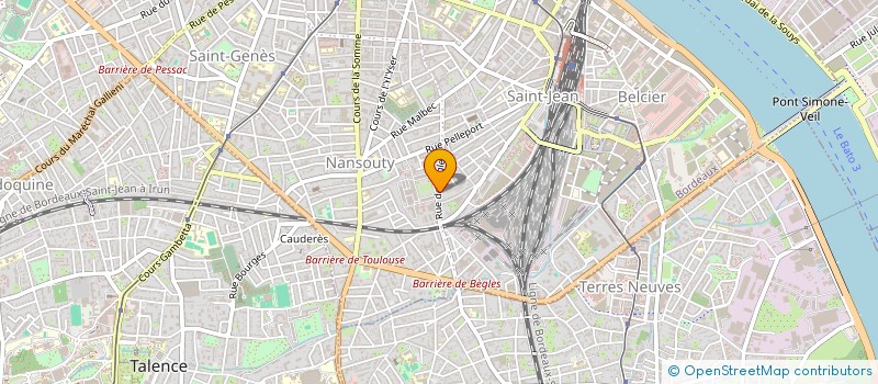 localisation de l'entreprise SYND COP DUBERGA  BORDEAUX