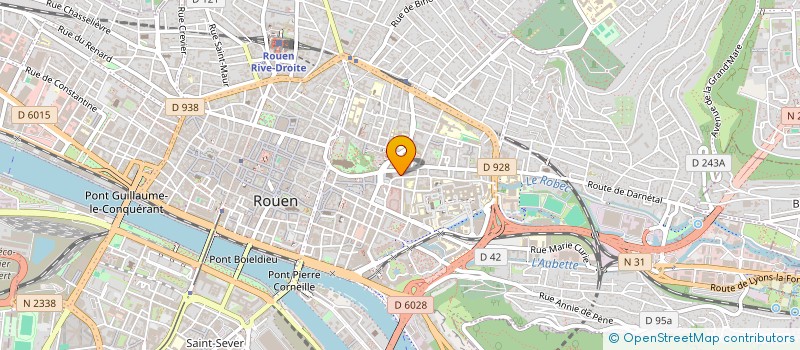 localisation de l'entreprise SYND COP EGLISE ST VIVIEN 98 R EAU ROBEC à ROUEN