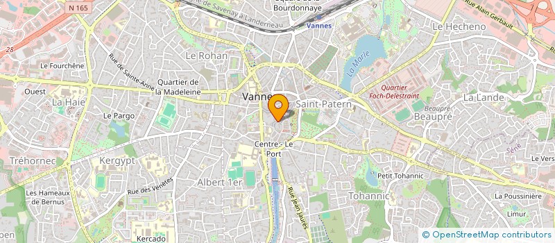 localisation de l'entreprise SYND COP IMM 3 RUE NOE à VANNES