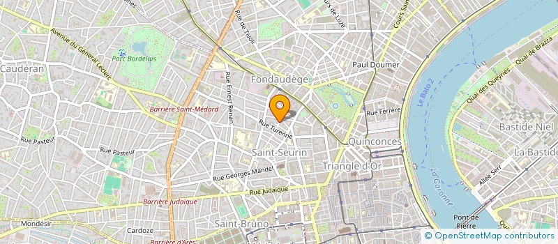 localisation de l'entreprise SYND COP IMM 97 RUE GOYA  BORDEAUX