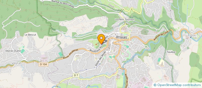 localisation de l'entreprise SYND COP LE PANORAMIC  PRIVAS